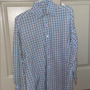 Mans Squares button down shirt